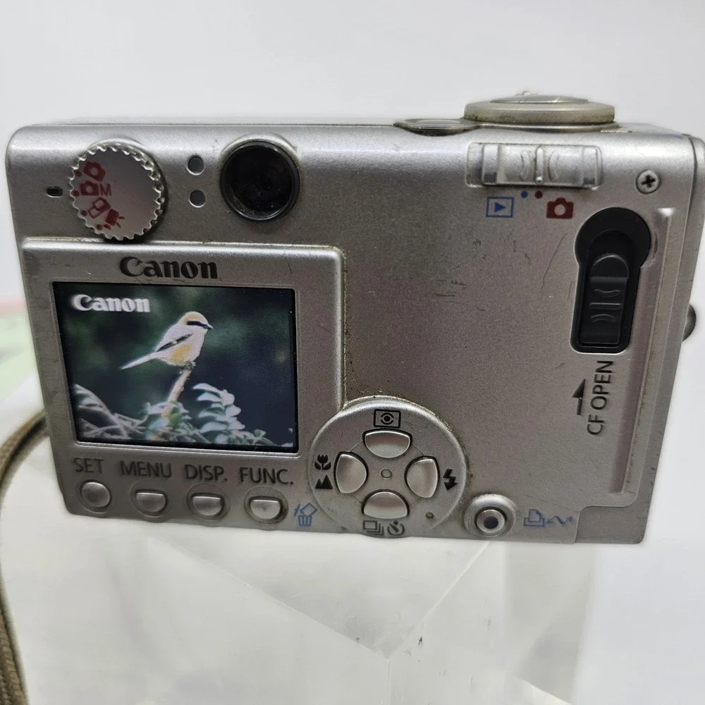 *Parts Only *Read Canon PowerShot S410 4MP Elph Ultra Compact Digital Camera